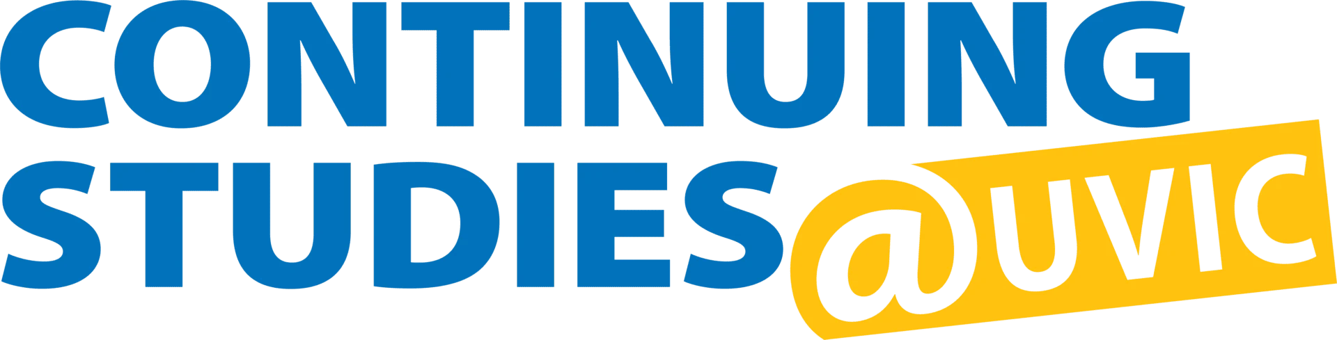 Continuing Studies at UVic logo.